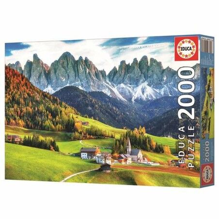 Puzzle Educa Autumn in the Dolomites 2000 Pezzi