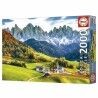 Puzzle Educa Autumn in the Dolomites 2000 Pezzi