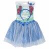 Costume per Bambini Stitch Azzurro Diadema Tutù 2 Pezzi
