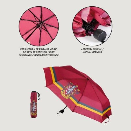Ombrello Pieghevole Harry Potter Gryffindor
