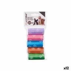 Borse igieniche Mascow 200 Multicolore Plastica Animali Domestici 5 Pezzi (12 Unità)