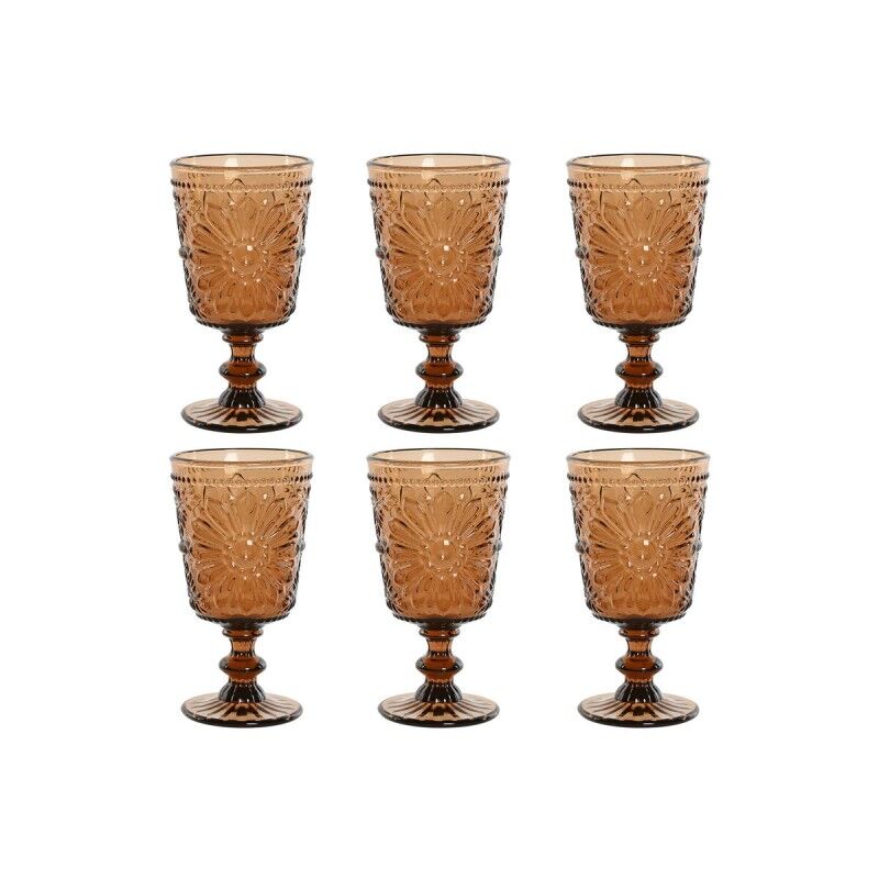 Set di Bicchieri Home ESPRIT Cristallo 8,5 x 8,5 x 16,3 cm (6 Unità) Set di Bicchieri Home ESPRIT Cristallo 8,5 x 8,5 x 16,3 cm (6 Unità)