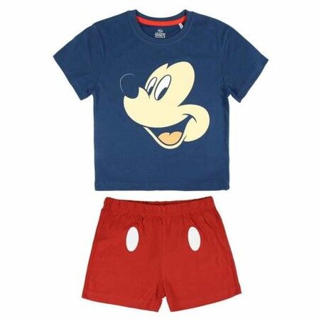 Pigiama Per bambini Mickey Mouse Blu scuro