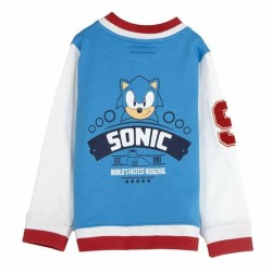 Giacca Sportiva da Bambini Sonic Azzurro