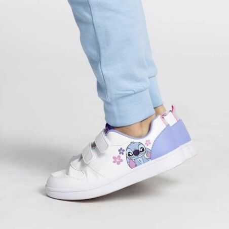 Scarpe Sportive per Bambini Stitch Bianco