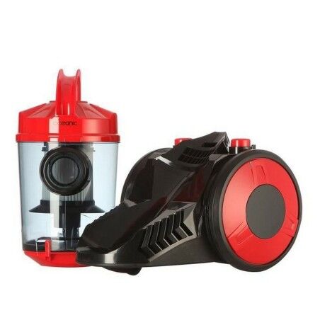 Aspirapolvere senza Sacchetto Oceanic VC10RBAX2 Nero Rosso rouge 700 W
