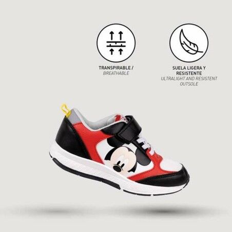 Scarpe Sportive per Bambini Mickey Mouse Rosso