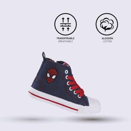 Scarpe Sportive per Bambini Spider-Man Azzurro
