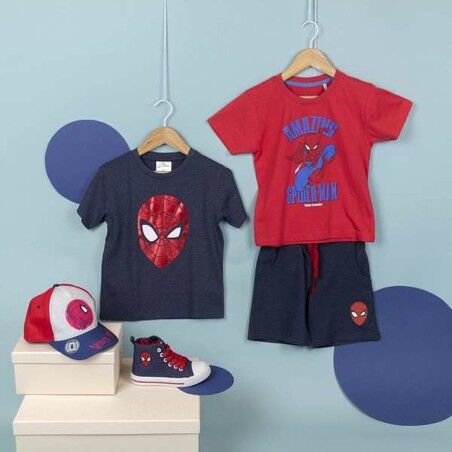 Scarpe Sportive per Bambini Spider-Man Azzurro