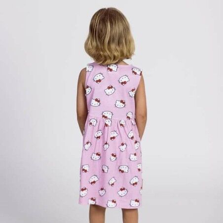Vestito Hello Kitty Rosa Bambina