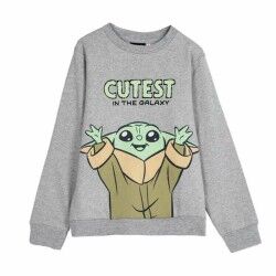 Felpa senza Cappuccio Bambino The Mandalorian Beige