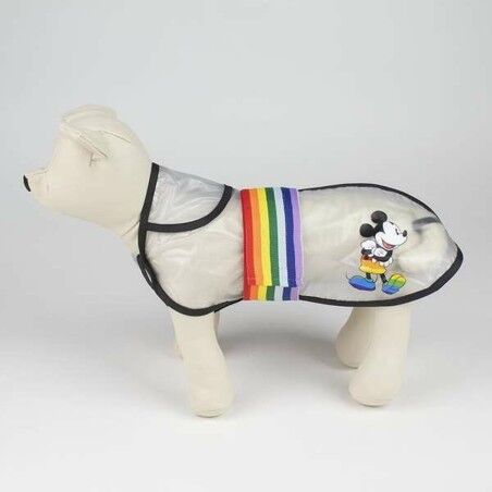 Impermeabile per Cani Disney Trasparente M Mickey Mouse