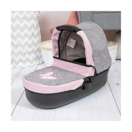 Carrozzina per Bambole Reig Stule Pram Grigio 63 cm