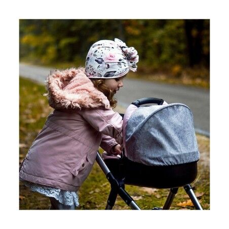 Carrozzina per Bambole Reig Stule Pram Grigio 63 cm
