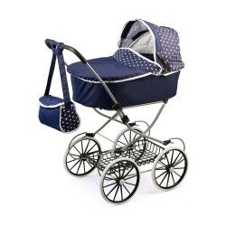 Carrozzina per Bambole Reig Classic Deluxe 70 x 42 x 89 cm Azzurro