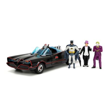Macchina Batman Batmóvil 1966 Classic 19 cm