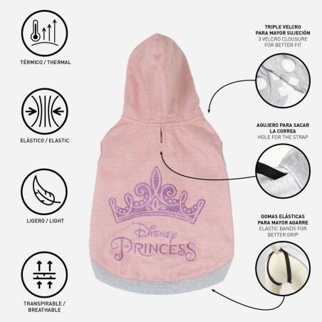 Felpa per Cani Disney Princess Princess XS