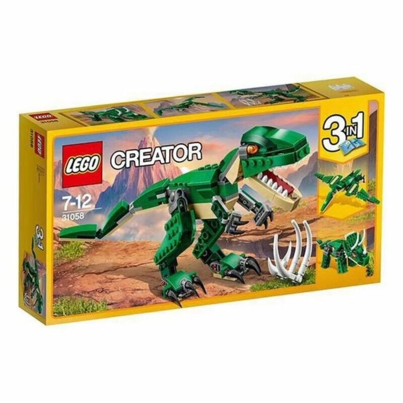 Set di Costruzioni Creator Mighty Dinosaurs Lego 31058 Azzurro Verde Multicolore 174 Pezzi Set di Costruzioni Creator Mighty Dinosaurs Lego 31058 Azzurro Verde Multicolore 174 Pezzi