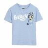 Maglia a Maniche Corte per Bambini Bluey Azzurro Chiaro