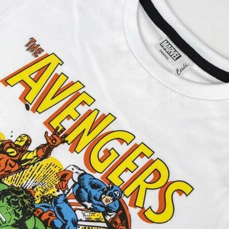 Maglia a Maniche Corte per Bambini Marvel 12 Anni