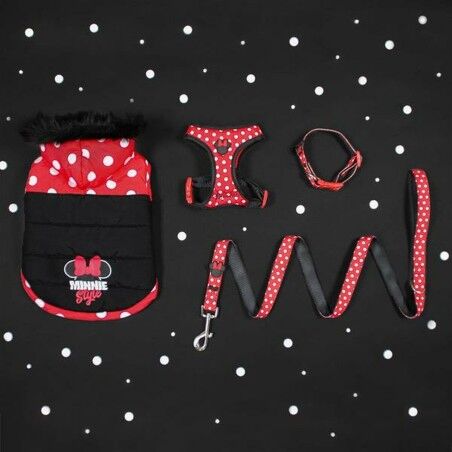 Collare per Cani Minnie Mouse Rosso