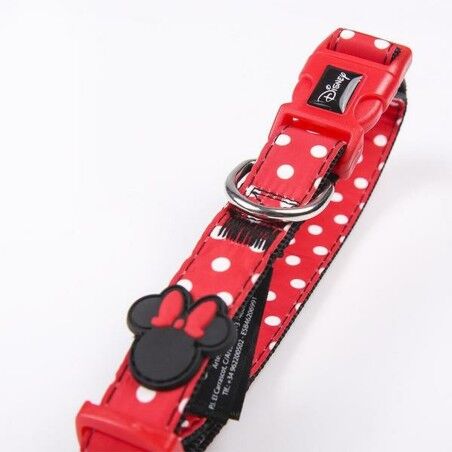 Collare per Cani Minnie Mouse Rosso
