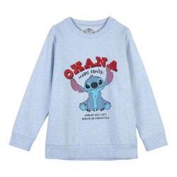 Felpa senza Cappuccio da Bambina Stitch