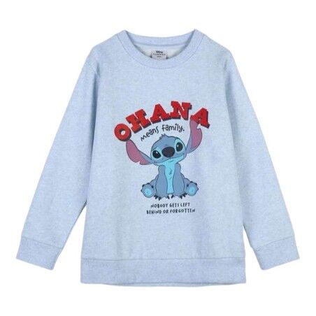 Felpa senza Cappuccio da Bambina Stitch
