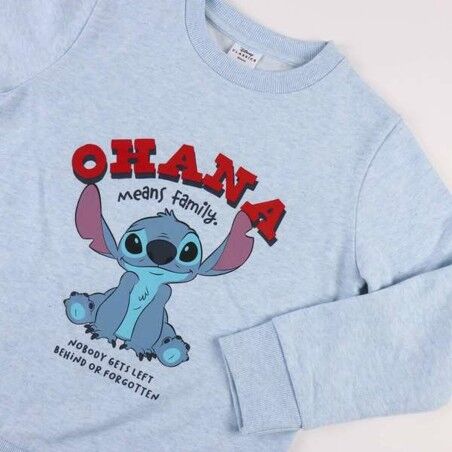 Felpa senza Cappuccio da Bambina Stitch