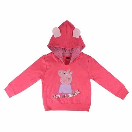 Felpa con Cappuccio da Bambina Peppa Pig