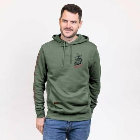 Felpa con Cappuccio Uomo The Mandalorian
