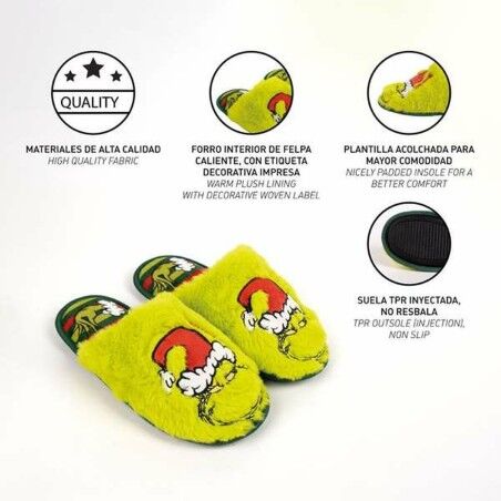 Ciabatte da casa The Grinch Verde 38-39