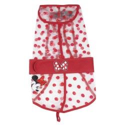Impermeabile per Cani Minnie Mouse Rosso M