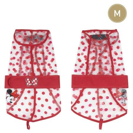Impermeabile per Cani Minnie Mouse Rosso M