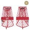 Impermeabile per Cani Minnie Mouse Rosso M