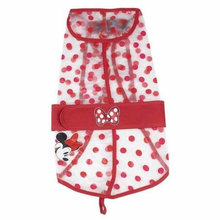 Impermeabile per Cani Minnie Mouse Rosso M