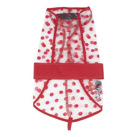Impermeabile per Cani Minnie Mouse Rosso M