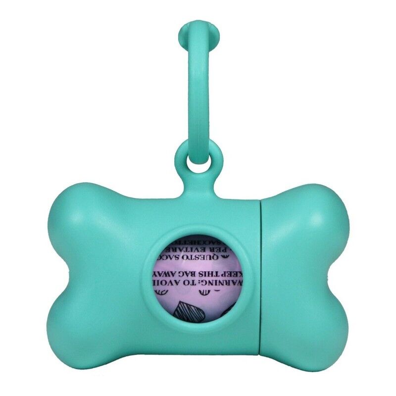 Dispenser di Buste per Animali Domestici United Pets Bon Ton Nano Classic Cane Acquamarina Plastica riciclata (6 x 3 x 4 cm) Dispenser di Buste per Animali Domestici United Pets Bon Ton Nano Classic Cane Acquamarina Plastica riciclata (6 x 3 x 4 cm)