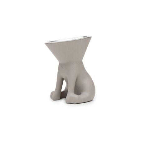 Ciotola per cani United Pets Up Elisabeth Grigio Acciaio inossidabile Polietilene 1 L