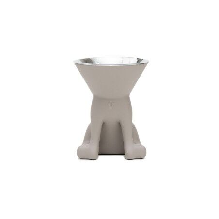 Ciotola per cani United Pets Up Elisabeth Grigio Acciaio inossidabile Polietilene 1 L