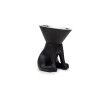 Ciotola per cani United Pets Up Elisabeth Nero Acciaio inossidabile Polietilene 1 L