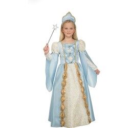 Costume per Bambini My Other Me 204113 Azzurro Regina 5-6 Anni