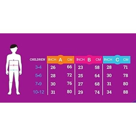Costume per Bambini My Other Me 204113 Azzurro Regina 5-6 Anni