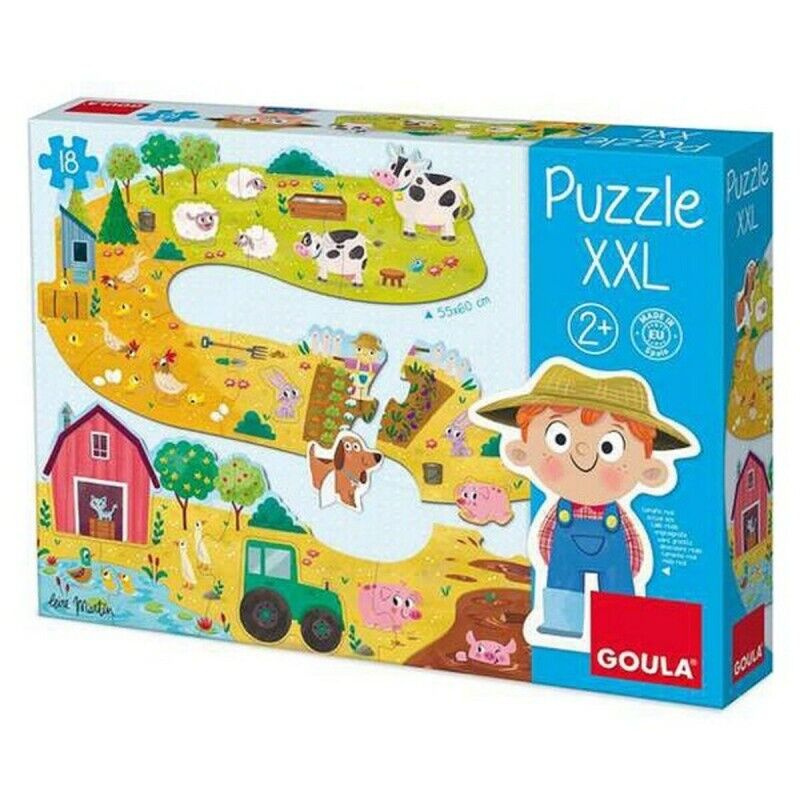 Puzzle Baby Fattoria XXL Goula 53176 (17 pcs) Puzzle Baby Fattoria XXL Goula 53176 (17 pcs)
