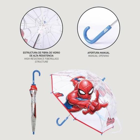 Ombrelli Spider-Man Rosso 45 cm