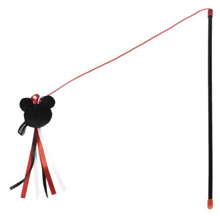 Giocattolo per gatti Minnie Mouse Nero 3,0 x 7,0 x 46,0 cm Plastica