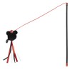 Giocattolo per gatti Minnie Mouse Nero 3,0 x 7,0 x 46,0 cm Plastica