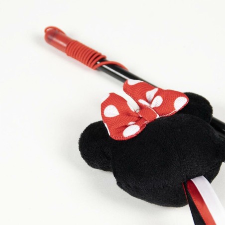 Giocattolo per gatti Minnie Mouse Nero 3,0 x 7,0 x 46,0 cm Plastica