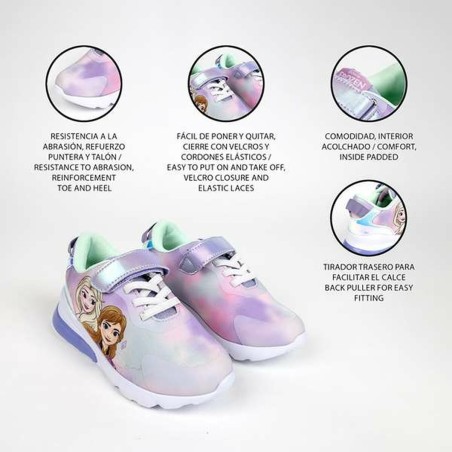 Scarpe Sportive con LED Frozen