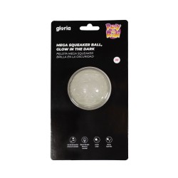 Palla per Animali Domestici Gloria PLAY AND RUN Giallo TPR 6,35 cm